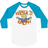 ralph wrecking it 3/4 Sleeve Shirt