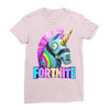 fortnite unicorn Ladies Fitted T-Shirt