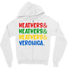 heathers girls and veronica Zipper Hoodie