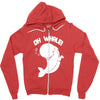oh whale! Zipper Hoodie