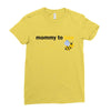 Mommy to Bee Baby Boy Ladies Fitted T-Shirt