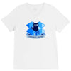 schrodingers dropbox V-Neck Tee