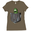 i'm in a pocket Ladies Fitted T-Shirt