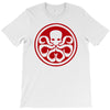 red skull logo avengers marvel comics gift T-Shirt