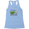 bring back dinosaurs Racerback Tank