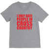i only date people V-Neck Tee