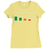leave me alone introvert humor Ladies Fitted T-Shirt