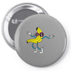 banana wobbler Pin-back button