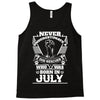 Never Underestimate Dog Rescuer Who Was Born July Tank Top