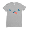 i don't like Ladies Fitted T-Shirt