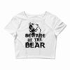 Beware Of The Bear Crop Top
