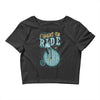 i want to ride my bike Crop Top