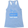proud cat dad Racerback Tank