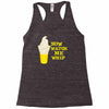 now watch me whip Racerback Tank