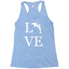 love dolphin Racerback Tank