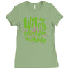 witch better have my money Ladies Fitted T-Shirt