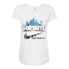 Just Play It Fortnite Maternity Scoop Neck T-shirt