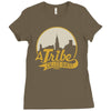 a tribe called quest city skyline atcq Ladies Fitted T-Shirt