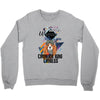who loves cavalier king charles Crewneck Sweatshirt