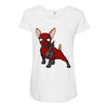 chihuahuapool Maternity Scoop Neck T-shirt