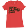 plumeria paradise Ladies Fitted T-Shirt