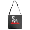 the walking dead tv show daryl dixon with bandana zombies Adjustable Strap Totes
