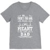So... There's This Girl Who Kinda Stole My Heart She Calls Me Dad V-Neck Tee