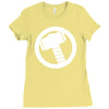 thor logo avengers marvel Ladies Fitted T-Shirt