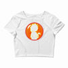 Kid Goku Saiyan With Dragon Ball 4 Star Crop Top