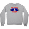 stayin' fly for the 4th of july Crewneck Sweatshirt