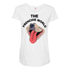 the frenchie world Maternity Scoop Neck T-shirt