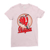 retro vespa red ideal birthday present or gift Ladies Fitted T-Shirt