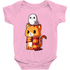 brave kitty Baby Bodysuit