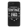 original parts vintage established 1983 perfectly aged iPhone 7 Plus Case