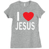 i love jesus Ladies Fitted T-Shirt