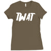 twat Ladies Fitted T-Shirt