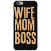 wife mom boss iPhone 6/6s Case