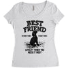 Best Friend Beagle Women's Triblend Scoop T-shirt