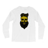 hipster skull Long Sleeve Shirts