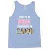 pretty in pink dangerous in camo Tank Top