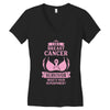I am a Breast Cancer Survivor - What's Your Superpower? Women's V-Neck T-Shirt