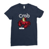 crab Ladies Fitted T-Shirt