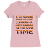 mixing languages russian english Ladies Fitted T-Shirt