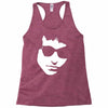 bob dylan Racerback Tank