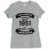 Premium Vintage 1951 Ladies Fitted T-Shirt