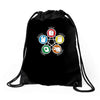 big bang theory sheldon rock Drawstring Bags