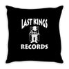 tyga last kings records Throw Pillow