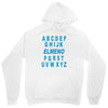 alphabet abc elemno Unisex Hoodie