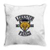 leicester foxes Throw Pillow