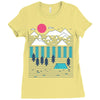 camp line Ladies Fitted T-Shirt